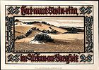 1922 AD., Germany, Weimar Republic, Norddorf auf Amrum (Verkehrsverein), Notgeld, collector series issue, 25 Pfennig, Grabowski/Mehl 981.1-1/4. Reverse 