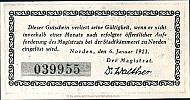 1921 AD., Germany, Weimar Republic, Norden (town), Notgeld, currency issue, 25 Pfennig, Grabowski N52.8. 039955 Obverse 