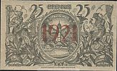 1921 AD., Germany, Weimar Republic, Oberammergau (municipality), Notgeld, collector series issue, 25 Pfennig, Grabowski/Mehl 992.6-1/3. 260593 Obverse 