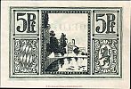 1920 AD., Germany, Weimar Republic, Passau (town), Notgeld, currency issue, 5 Pfennig, Grabowski P7.10a. Reverse 