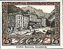 1921 AD., Germany, Weimar Republic, Quedlinburg-Land (district), Notgeld, collector series issue, 25 Pfennig, Grabowski/Mehl 1089.1b-28/40. Reverse 