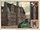 1921 AD., Germany, Weimar Republic, Saalfeld an der Saale (town), Notgeld, collector series issue, 50 Pfennig, Grabowski/Mehl 1155.3-3/3. 112249 Reverse 