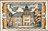 1921 AD., Germany, Weimar Republic, Free State of Brunswick, Braunschweigische Staatsbank, Notgeld, collector series issue, 25 Pfennig, Grabowski/Mehl 155.4d. Reverse