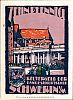 1922 AD., Germany, Weimar Republic, Schwerin (town), Notgeld, collector series issue, 10 Pfennig, Grabowski/Mehl 1214.1-1/3. Reverse 