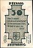 1922 AD., Germany, Weimar Republic, Sternberg (town), Notgeld, collector series issue, 50 Pfennig, Grabowski/Mehl 1268.1-3/3. Obverse 