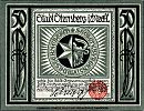 1922 AD., Germany, Weimar Republic, Sternberg (town), Notgeld, collector series issue, 50 Pfennig, Grabowski/Mehl 1268.2-1/3. Obverse 