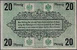 1914-1918 AD., Germany, 2nd Empire, Chemnitz POW Camp WWI, 20 Pfennig, Tieste CHMZ.05.76A Reverse