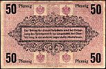 1914-1918 AD., Germany, 2nd Empire, Chemnitz POW Camp WWI, 50 Pfennig, Tieste CHMZ.05.30 Reverse