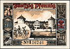 1921 AD., Germany, Weimar Republic, Butzbach (city), Notgeld, collector series issue, 50 Pfennig, Grabowski/Mehl 212.1a-3/8. B16746 Obverse 