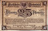 1918 AD., Germany, Weimar Republic, WiedenbrÃ¼ck (district), Notgeld, currency issue, 25 Pfennig, Grabowski W38.2b. Obverse 