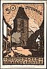 1922 AD., Germany, Weimar Republic, Crivitz (city), Notgeld, collector series issue, 50 Pfennig Reutergeld, Grabowski/Mehl 247.2-3/3. Reverse 