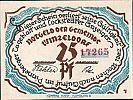 1921 AD., Germany, Weimar Republic, Winzeldorf (municipality), Notgeld, collector series issue, 25 Pfennig, Grabowski/Mehl 1436.2-2/6. 17265 Obverse 