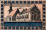 1919 AD., Germany, Weimar Republic, Wriezen (town), Notgeld, currency issue, 25 Pfennig, Grabowski W64.3a. Obverse 