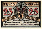 1921 AD., Germany, Weimar Republic, Apolda (city), Notgeld, collector series issue, 25 Pfennig, Grabowski/Mehl 36.2-1/6. Obverse 