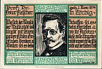1921 AD., Germany, Weimar Republic, Zörbig (town), Notgeld, collector series issue, 25 Pfennig, Grabowski/Mehl 1475.3a-1/5. Reverse 