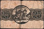 1920 AD., Germany, Weimar Republic, Bitburg (city), Notgeld, currency issue, 25 Pfennig, Grabowski B57.6c. 260550 Reverse 