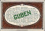 1917 AD., Germany, 2nd Empire, Guben POW Camp WWI, 2 Mark, Tieste 05.07. 216435 Reverse 