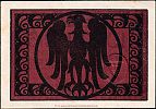 1920 AD., Germany, Weimar Republic, Arnstadt (city), Notgeld, currency issue, 10 Pfennig, Grabowski A24.3a. Reverse