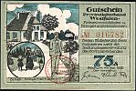 1920 AD., Germany, Weimar Republic, Provinzialverband KriegsbeschÃ¤digter und Hinterbliebener (organization), Bochum (city), Notgeld, collector series issue, 75 Pfennig, Grabowski/Mehl 128.1b-3/4. 016782 Obverse 