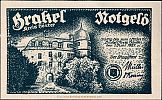 1921 AD., Germany, Weimar Republic, Brakel (city), Notgeld, collector series issue, 50 Pfennig, Grabowski/Mehl 150.1-1/5. Obverse