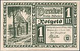 1921 AD., Germany, Weimar Republic, Brakel (city), Notgeld, collector series issue, 1 Mark, Grabowski/Mehl 150.2-4/5. Obverse