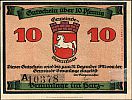 1921 AD., Germany, Weimar Republic, Braunlage (municipality), Notgeld, collector series issue, 10 Pfennig, Grabowski/Mehl 153.1-1/3. A10378 Obverse 