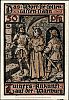 1921 AD., Germany, Weimar Republic, Eisenach (city), Notgeld, Luther Jubilee collector series issue, 50 Pfennig, Grabowski/Mehl 320.2a-4/6. Reverse