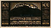 1921 AD., Germany, Weimar Republic, Freyburg an der Unstrut (city), Notgeld, collector series issue, 50 Pfennig, Grabowski/Mehl 390.1-2/5. 31036 ✻ Obverse
