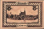 1922 AD., Germany, Weimar Republic, Freienwalde in Pommern (city), Notgeld, collector series issue, 25 Pfennig, Grabowski/Mehl 385.12a-1/6. Reverse