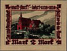 1922 AD., Germany, Weimar Republic, Pries-Friedrichsort (Baugenossenschaft Eigenheim), Notgeld, collector series issue, 2 Mark, Grabowski/Mehl 1075.1-4/4. Reverse