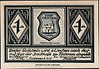 1921 AD., Germany, Weimar Republic, FÃ¼rstenau (city), Notgeld, collector series issue, 1 Mark, Grabowski/Mehl 400.1-4/4. Obverse