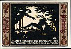 1921 AD., Germany, Weimar Republic, FÃ¼rstenwalde (city), Notgeld, collector series issue, 75 Pfennig, Grabowski/Mehl 403.1a-12/15. 20370 Reverse