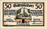 1921 AD., Germany, Weimar Republic, Gatersleben (municipality), Notgeld, collector series issue, 50 Pfennig, Grabowski/Mehl 409.1-3/6. Obverse