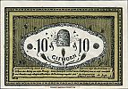 1921 AD., Germany, Weimar Republic, Gifhorn (town), Notgeld, collector series issue, 10 Pfennig, Grabowski/Mehl 428.1-2/4. Obverse 