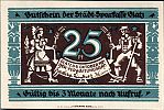 1921 AD., Germany, Weimar Republic, Glatz (StÃ¤dtische Sparkasse), Notgeld, collector series issue, 25 Pfennig, Grabowski/Mehl 432.1-1/16. Obverse 