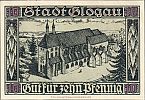 1920 AD., Germany, Weimar Republic, Glogau (town), Notgeld, collector series issue, 10 Pfennig, Grabowski/Mehl 439.1-1/5. Reverse 