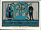 1922 AD., Germany, Weimar Republic, Goslar (town), Notgeld, collector series issue, 2 Mark, Grabowski/Mehl 455.3-4/5. Reverse