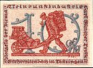 1921-22 AD., Germany, Weimar Republic, GroÃŸbreitenbach (Kleinkunstindustrie Novitas, Carl GÃ¼nther Tresselt), Notgeld, collector series issue, 10 Pfennig, Grabowski/Mehl 477.3a-1/4. 04283 Reverse