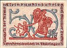 1921-22 AD., Germany, Weimar Republic, Großbreitenbach (Kleinkunstindustrie Novitas, Carl Günther Tresselt), Notgeld, collector series issue, 50 Pfennig, Grabowski/Mehl 477.3a-4/4. 03734 Reverse