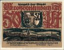 1921 AD., Germany, Weimar Republic, GroÃŸbreitenbach (town), Notgeld, collector series issue, 50 Pfennig, Grabowski/Mehl 478.2-4/5. Obverse