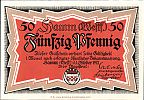 1921 AD., Germany, Weimar Republic, Hamm (town), Notgeld, collector series issue, 50 Pfennig, Grabowski/Mehl 568.4-9/12. Obverse