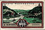 1921 AD., Germany, Weimar Republic, Hausberge (Amtssparkasse), Notgeld, collector series issue, 25 Pfennig, Grabowski/Mehl 585.1a-1/5. E 00908 Reverse