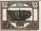1919 AD., Germany, Weimar Republic, Helgoland (Spar- und Leihkasse), Notgeld, currency issue, 50 Pfennig, Tieste 2915.10.60.1. No. 22107 Reverse