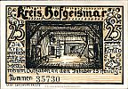 1922 AD., Germany, Weimar Republic, Hofgeismar (Kreissparkasse), Notgeld, collector series issue, 25 Pfennig, Grabowski/Mehl 619.3-1/5. 35730 Obverse
