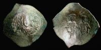 1195-1203 AD., Alexios III., Constantinopolis mint, Billon Trachy, Sear BC 2011-3.