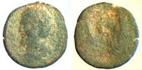 undetermined Roman provincial coin brockage