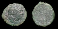 Messana in Sicily, 200-35 BC., Æ Trionkion, Calciati 46.