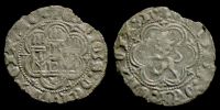 1390-1406 AD., Spain, Castilia and Leon, Enrique III., Toledo mint, Blanca, CaÃ½on 1415a.