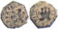 1603 AD., Spain, Felipe III, Burgos mint, Ã† 2 Maravedis, Cayon 4009.