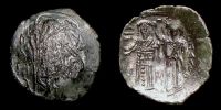 1261-1282 AD., Michael VIII Paleologos, Billon Trachy, Constantinopolis mint, Sear BC 2265.